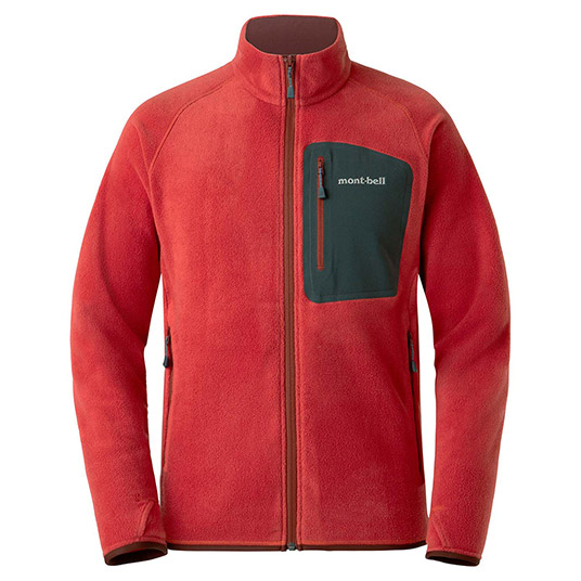 US クリマプラス 100 ジャケット Men's レッド