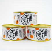 米粉蒲鉾の缶詰　米かまの炊いたん　3個入　